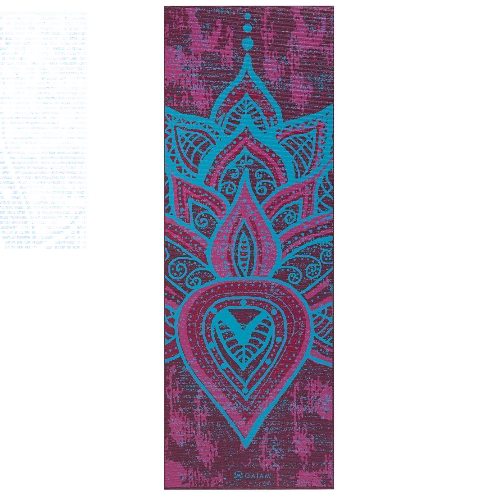GAIAM 6mm Yoga Mat Reversible Be Free