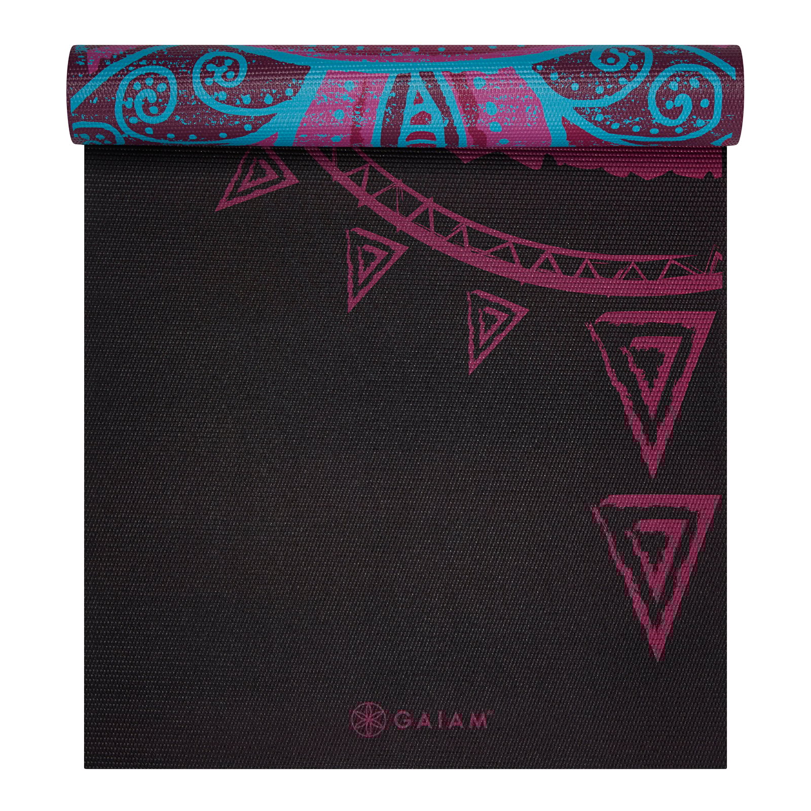 GAIAM 6mm Yoga Mat Reversible Be Free