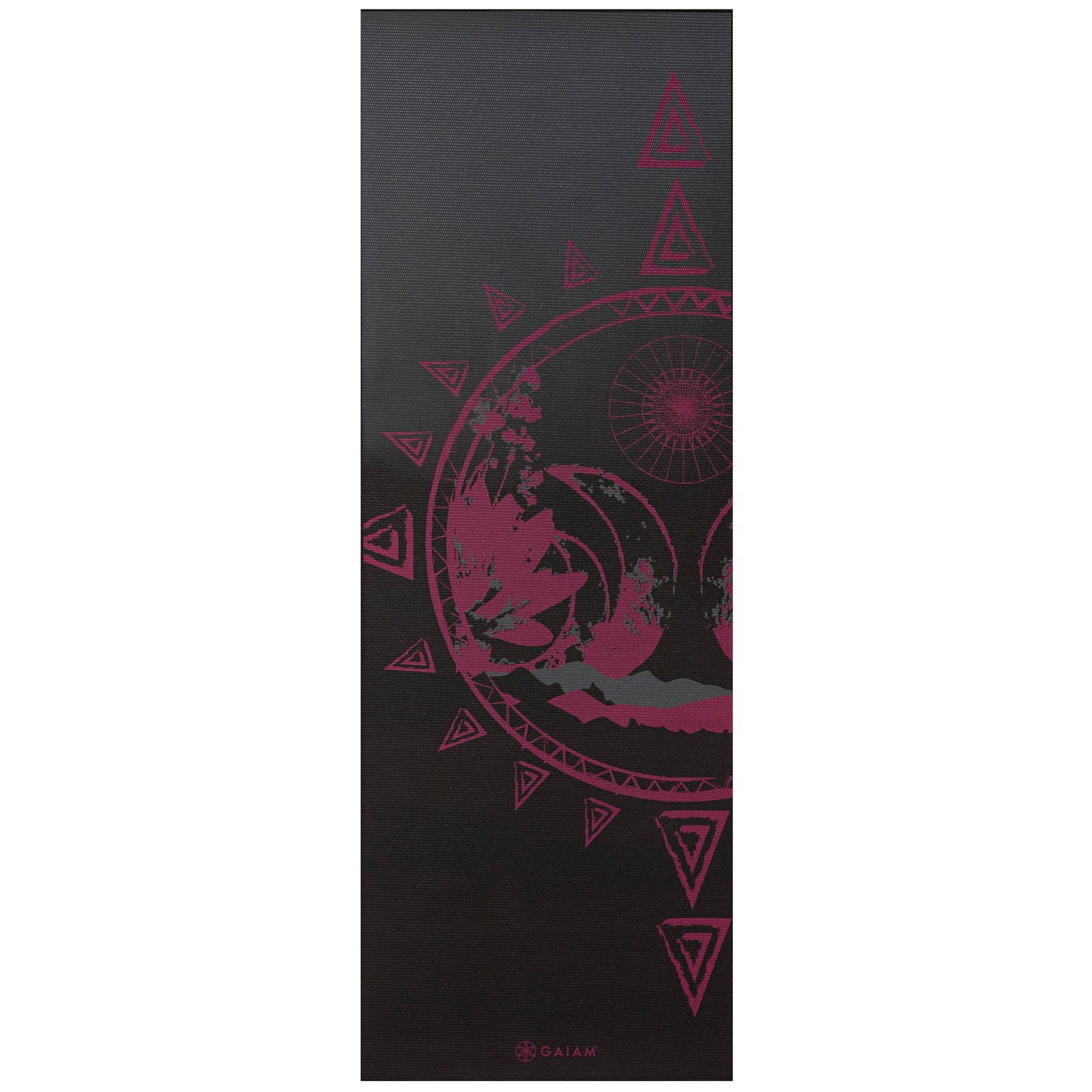 GAIAM 6mm Yoga Mat Reversible Be Free