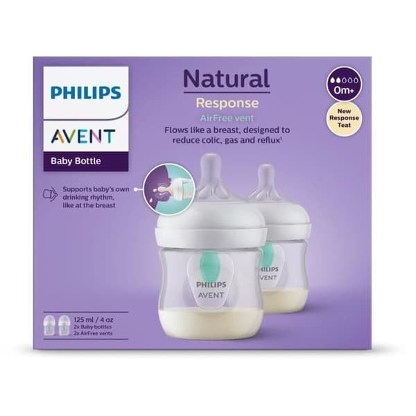 Philips Avent Natural Response Nappflaska med Airfree-ventil 2 st