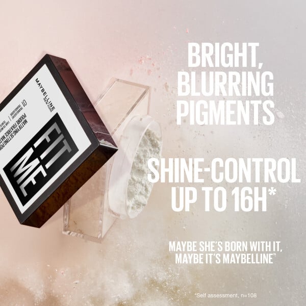 Maybelline New York Fit Me Loose Setting Powder 1 Translucent 15 g