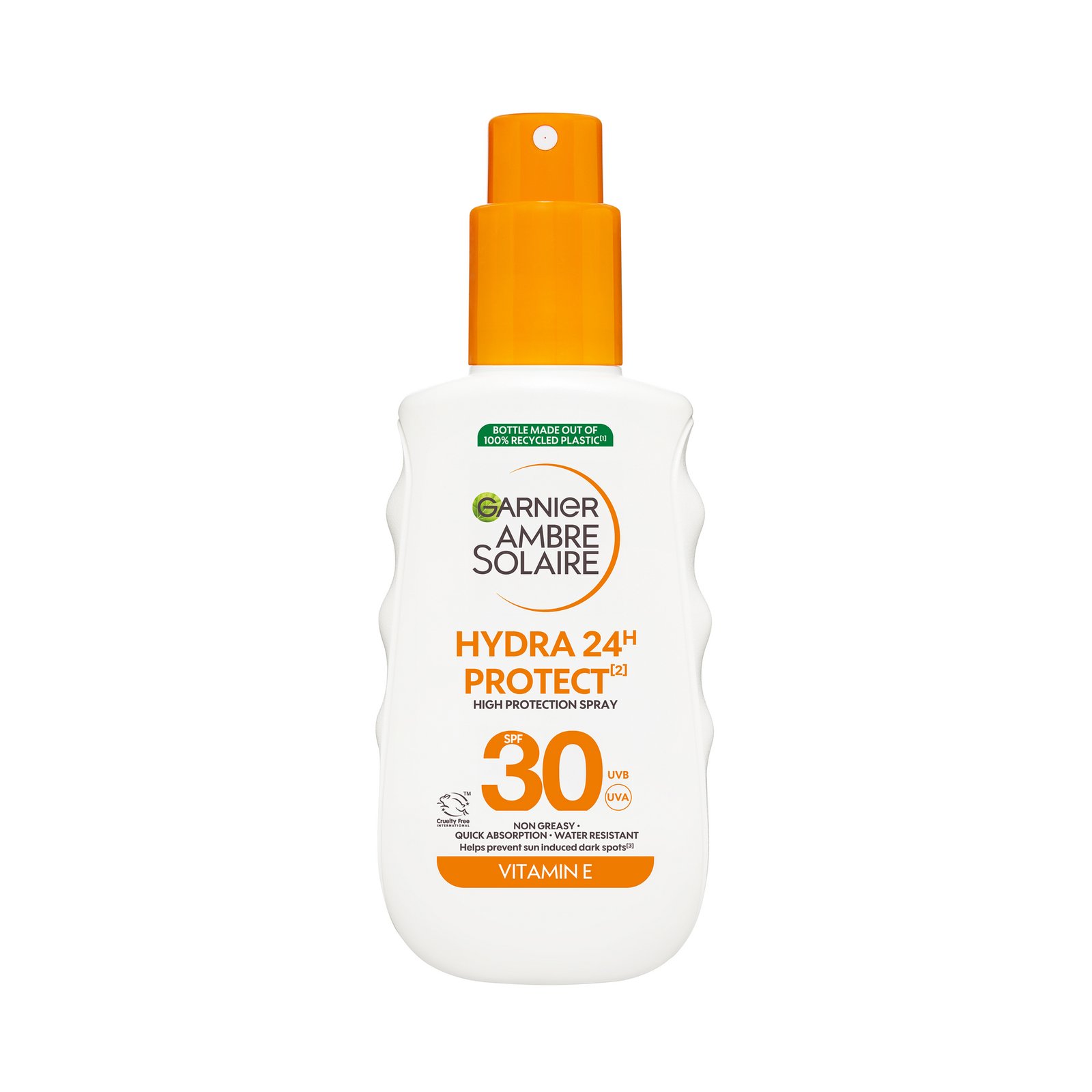 Garnier Ambre Solaire Hydra 24H Protect Solskyddsspray SPF30 för normal hud 150 ml