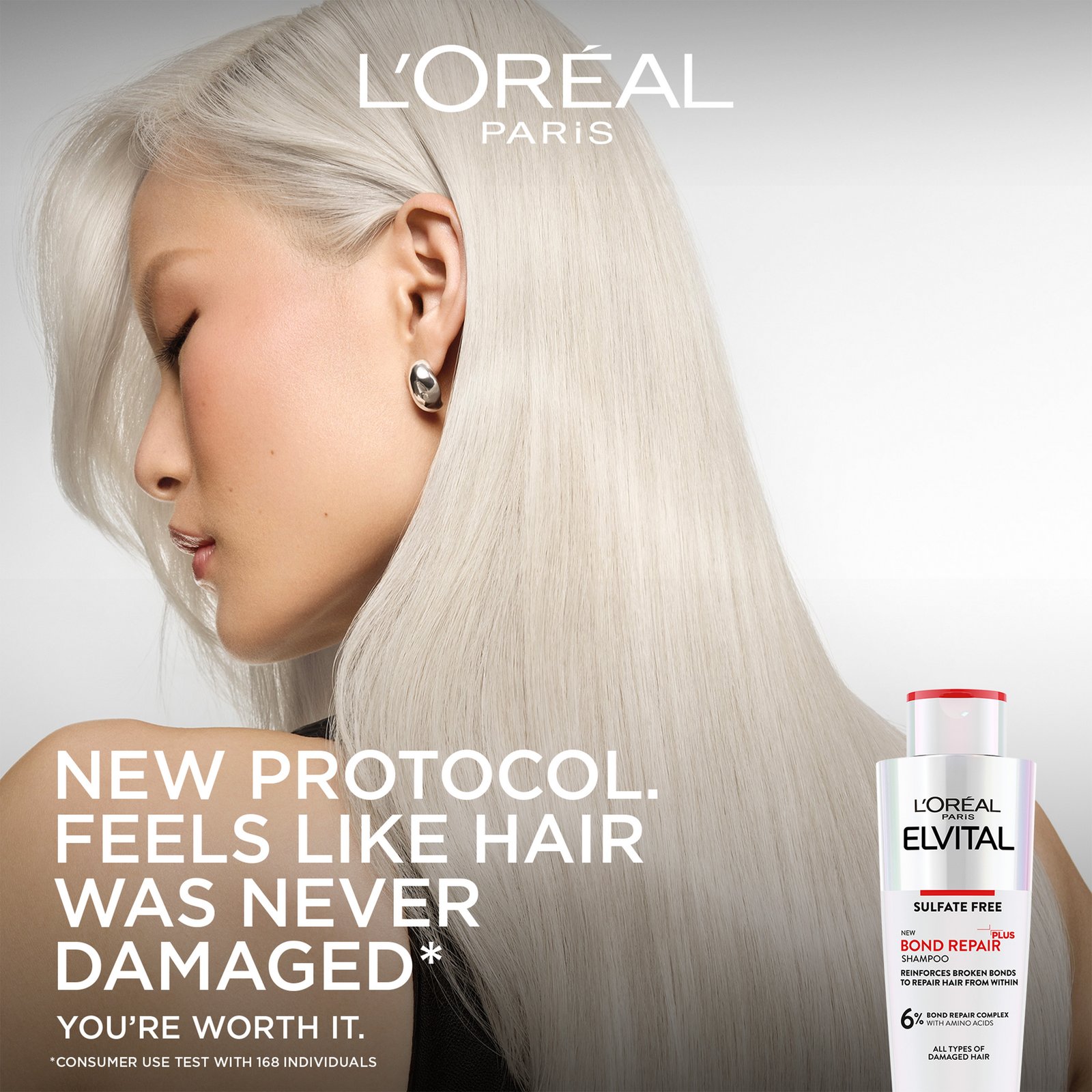 L'Oréal Paris Elvital Bond Repair Shampoo 200 ml