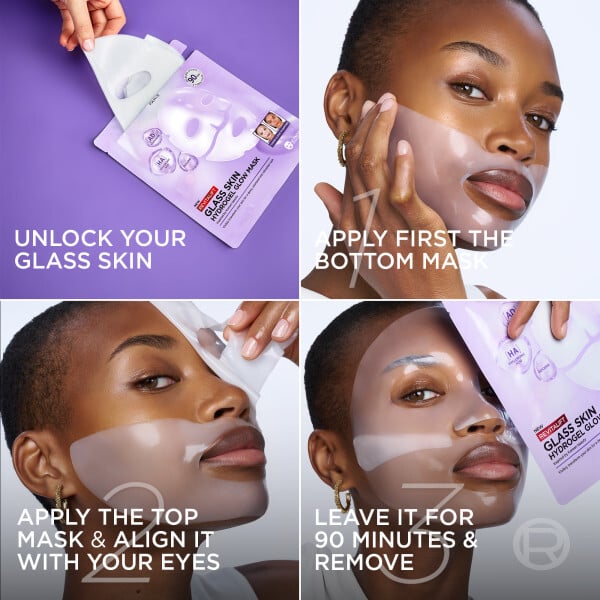 L'Oréal Paris Revitalift Filler Glass Skin Mask 1 st