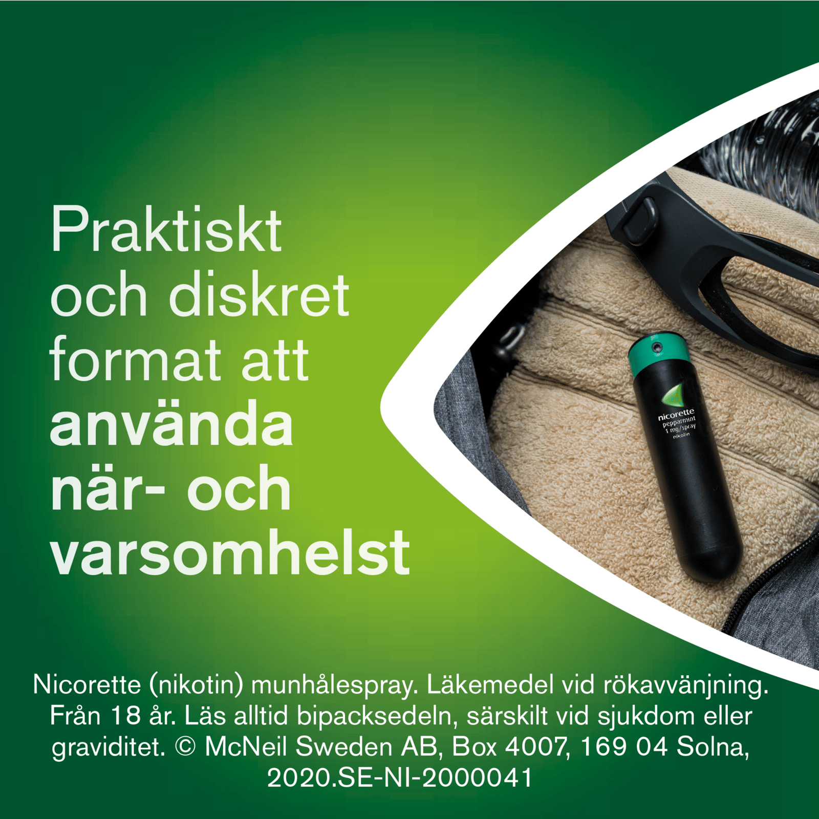 Nicorette Fruktmint Munhålespray 1 mg/spray 2 x 150 spraydoser