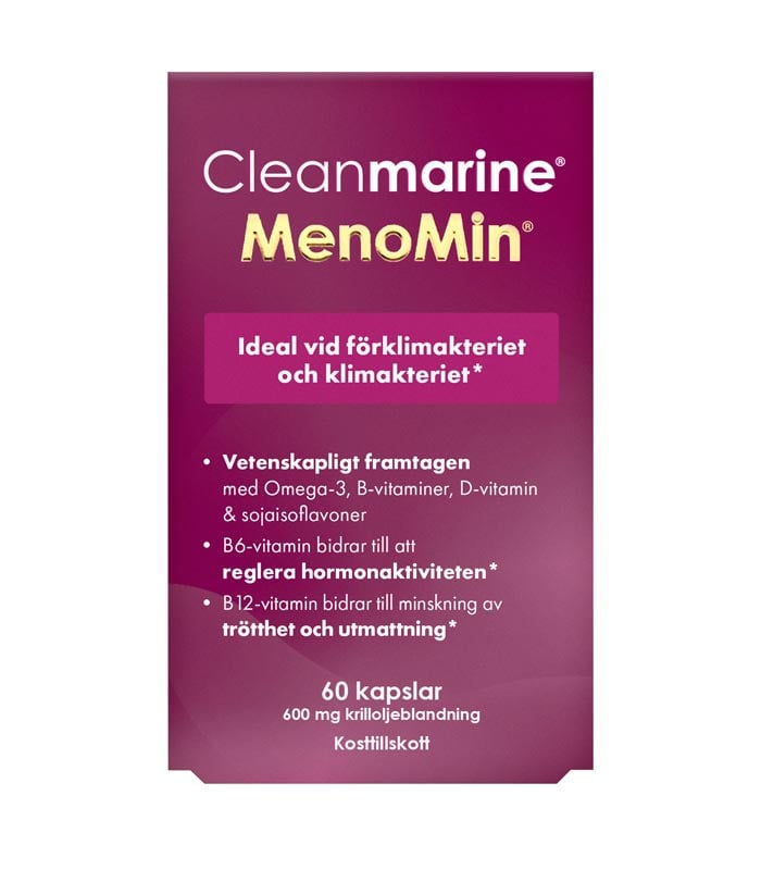 Cleanmarine MenoMin 60 kapslar