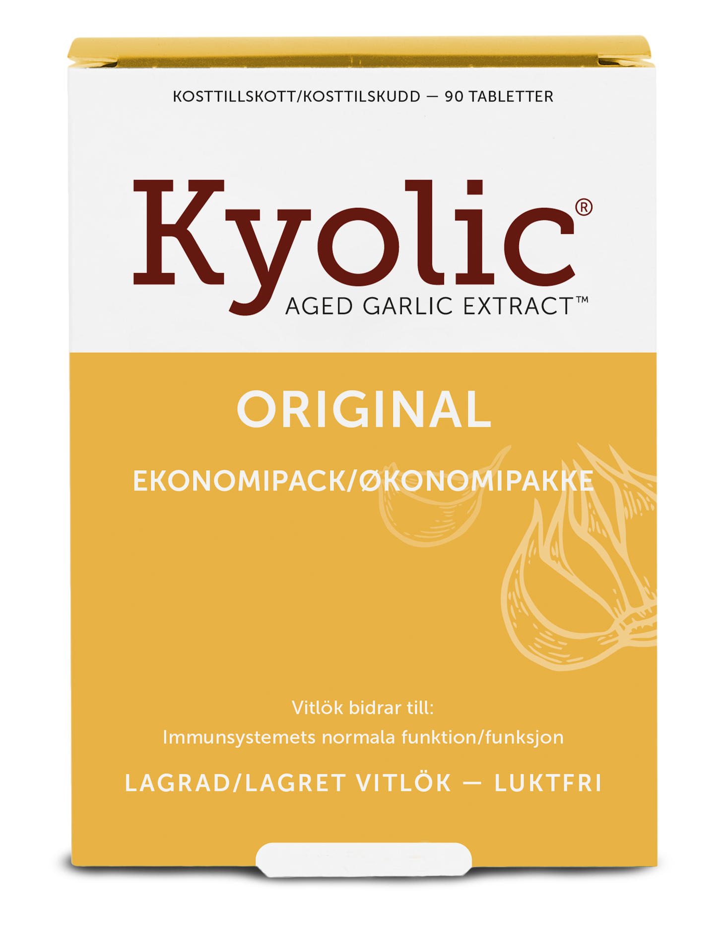 Kyolic Aged Garlic Extract Original 90 tabletter