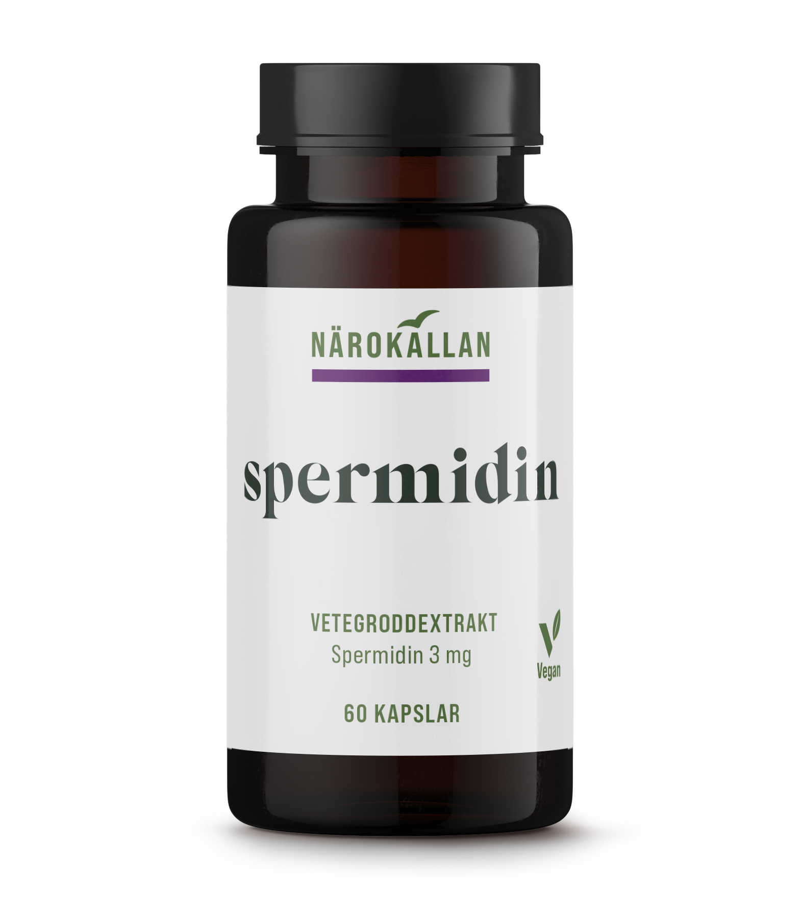 Närokällan Spermidin 60 kapslar