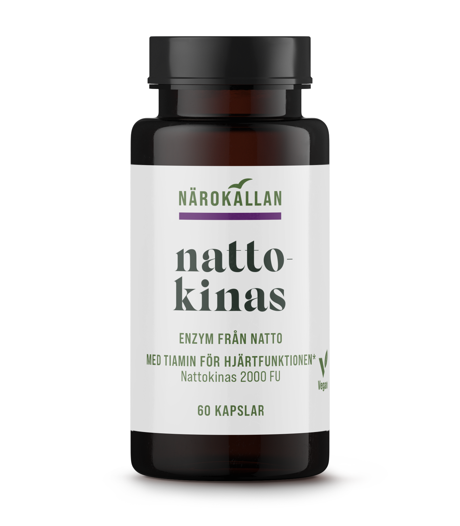 Närokällan Nattokinas 60 kapslar