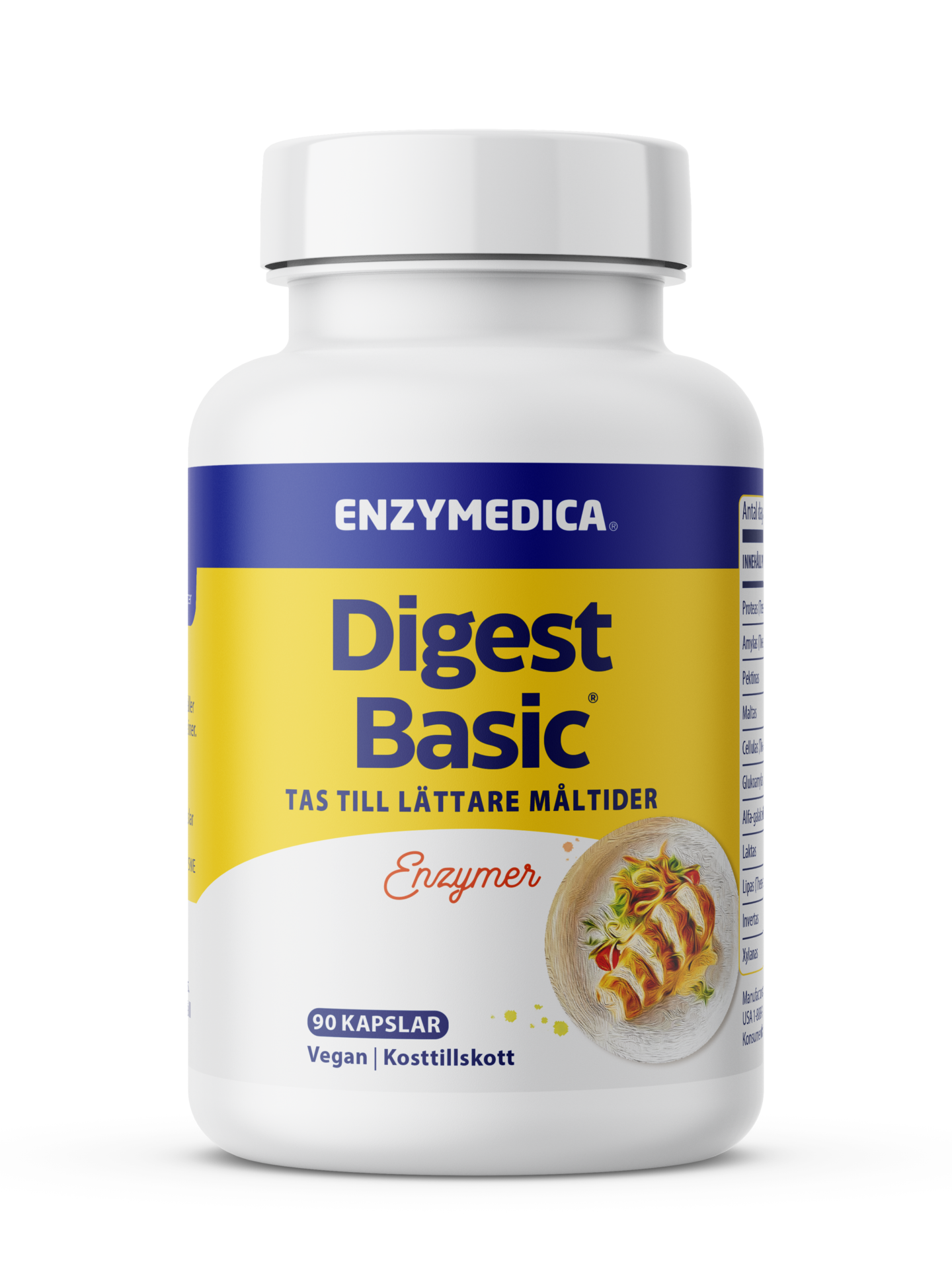 Enzymedica Digest Basic 90 kapslar