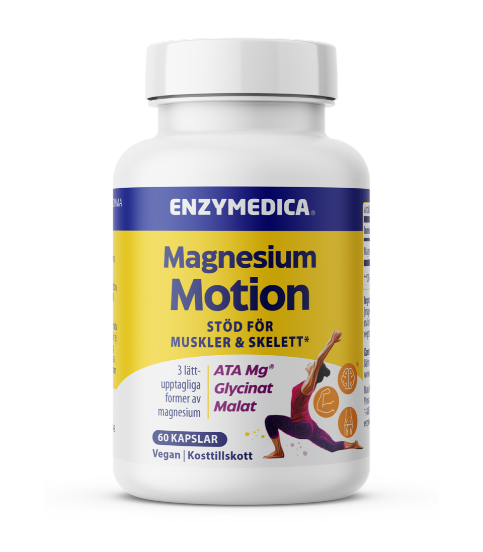 Enzymedica Magnesium Motion 60 kapslar