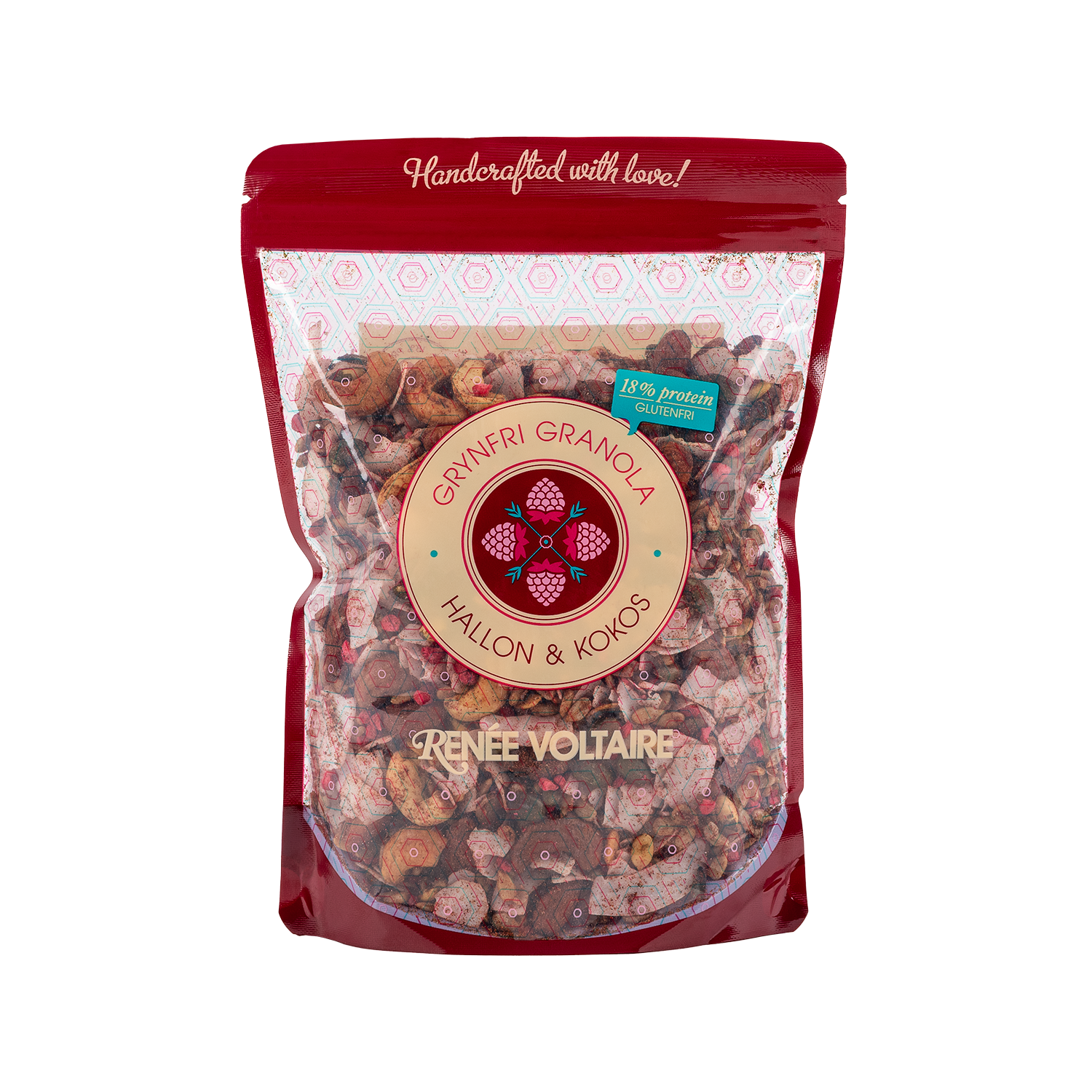 Renée Voltaire Grynfri Granola Hallon & Kokos 375 g