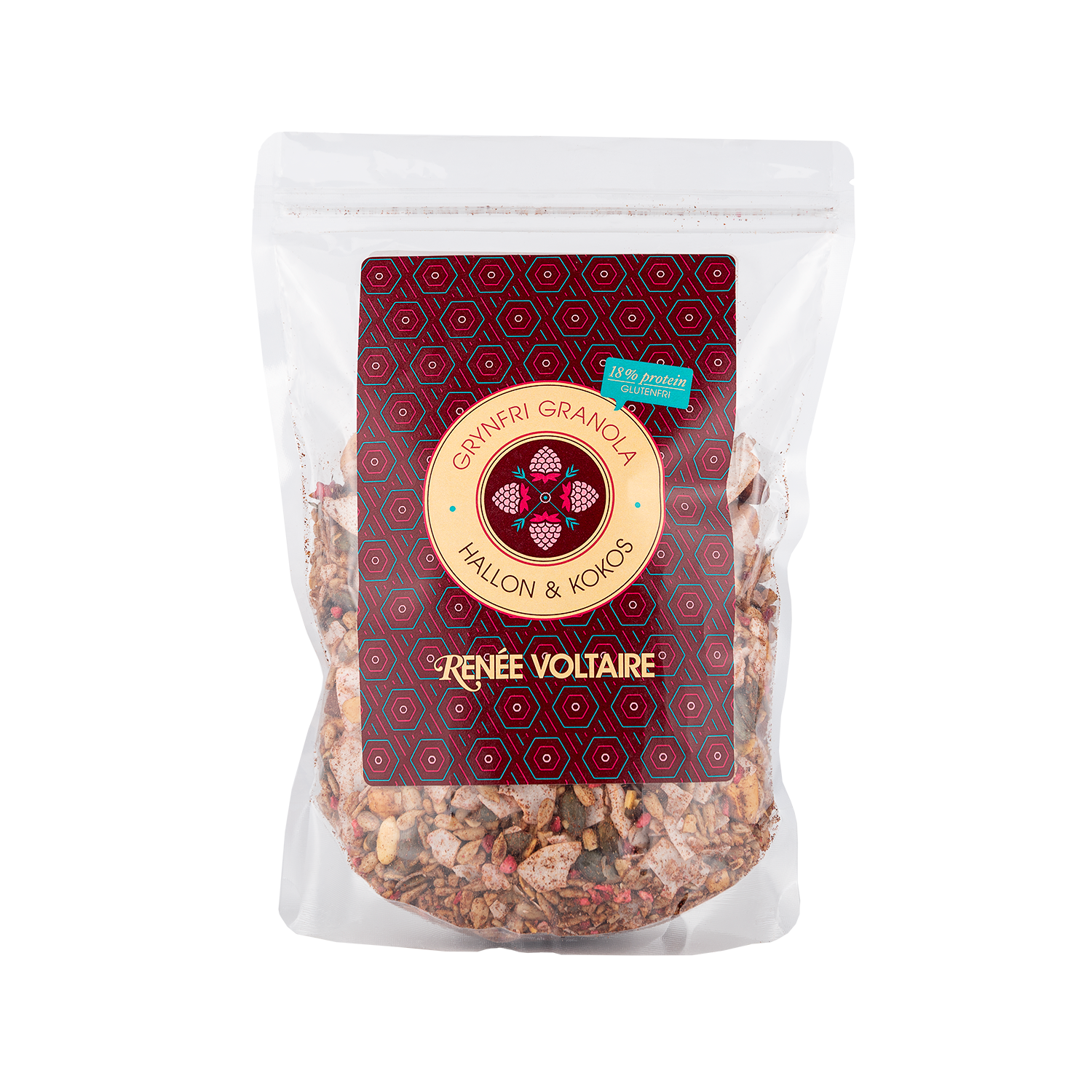 Renée Voltaire Grynfri Granola Hallon & Kokos 375 g