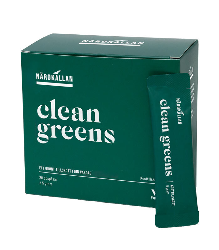 Närokällan Clean Greens 30 st