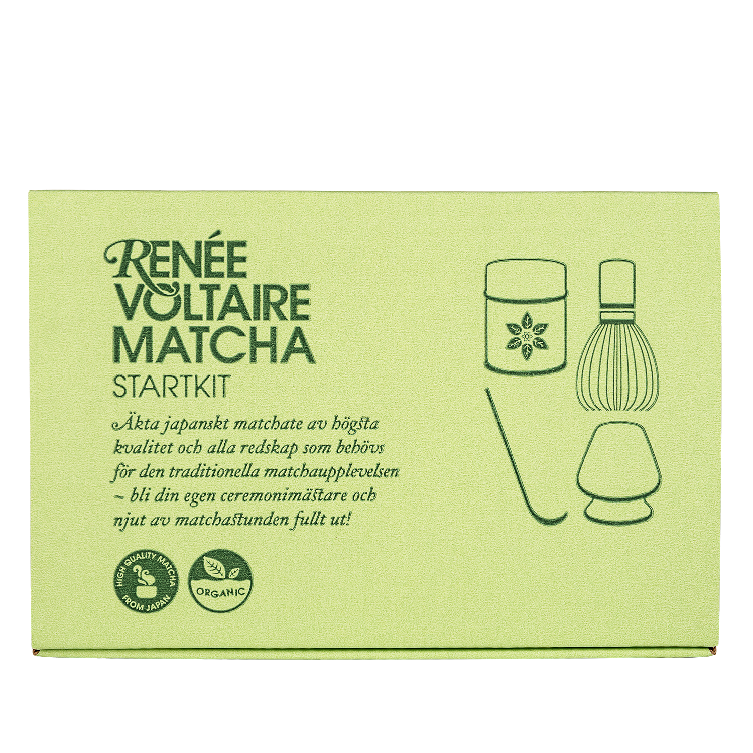 Renée Voltaire Matcha Start-kit 4 delar