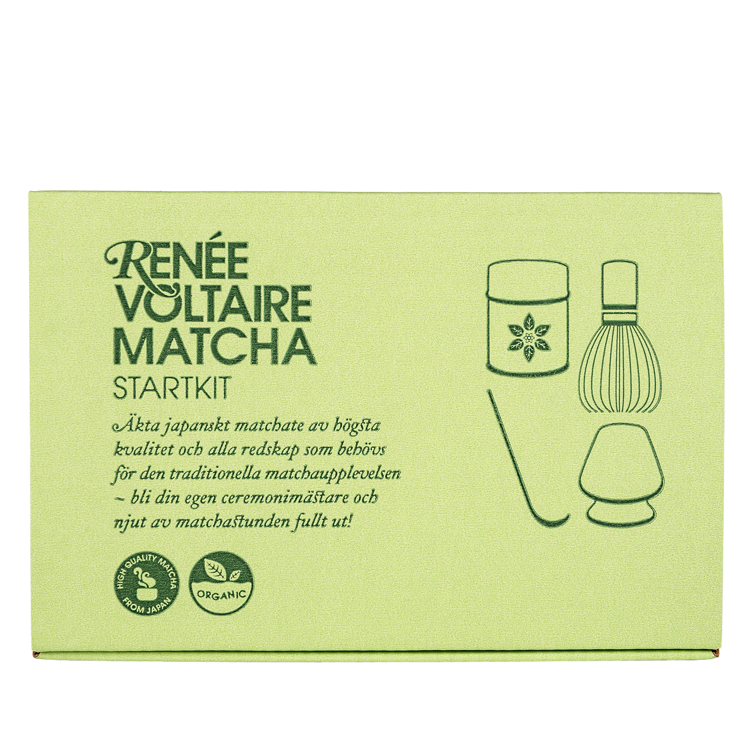 Renée Voltaire Matcha Start-kit 4 delar