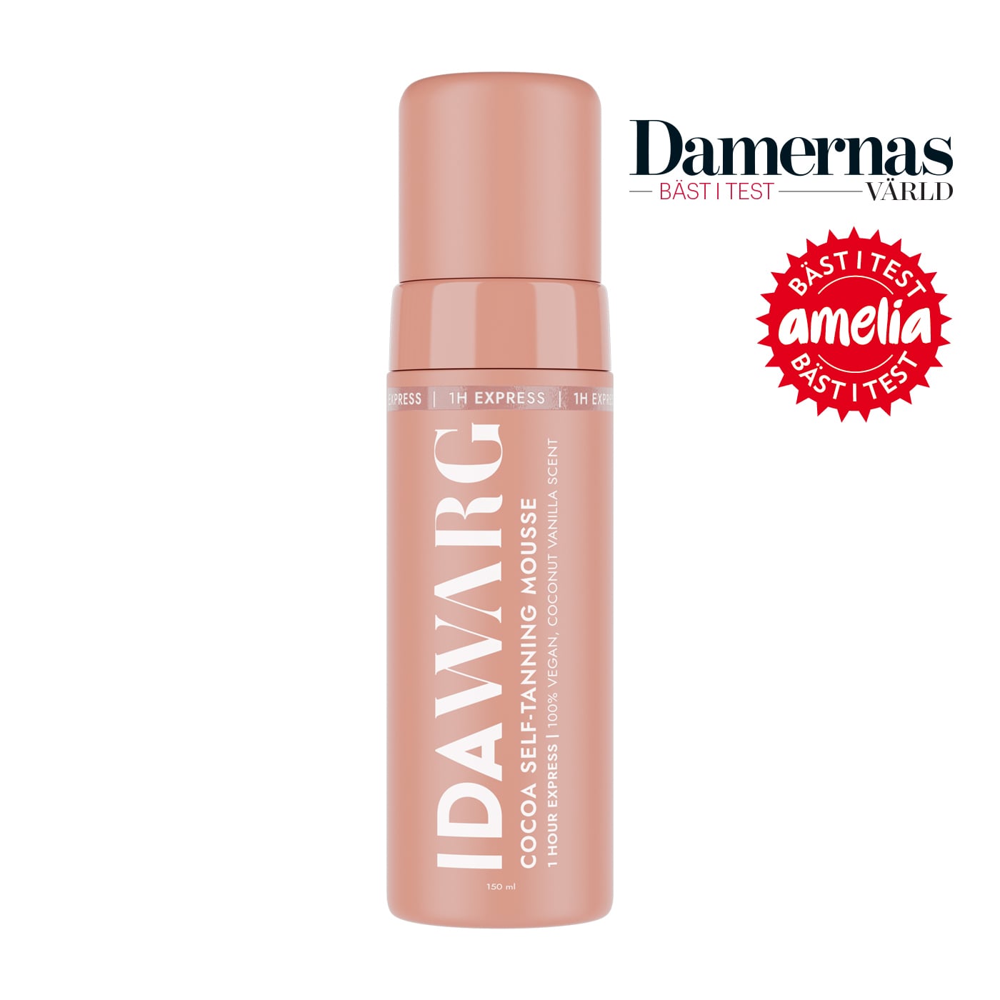Ida Warg Beauty Cocoa Self-Tanning Mousse 1 Hour Express 150 ml