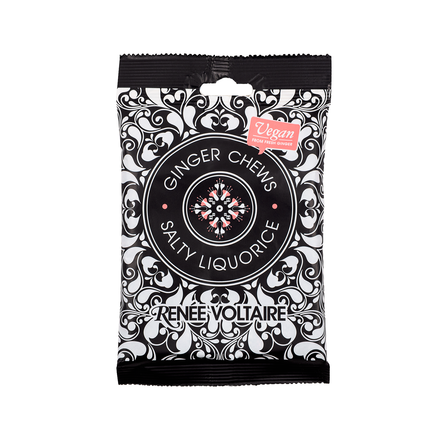 Renée Voltaire Ginger Chews Saltlakrits 84 g
