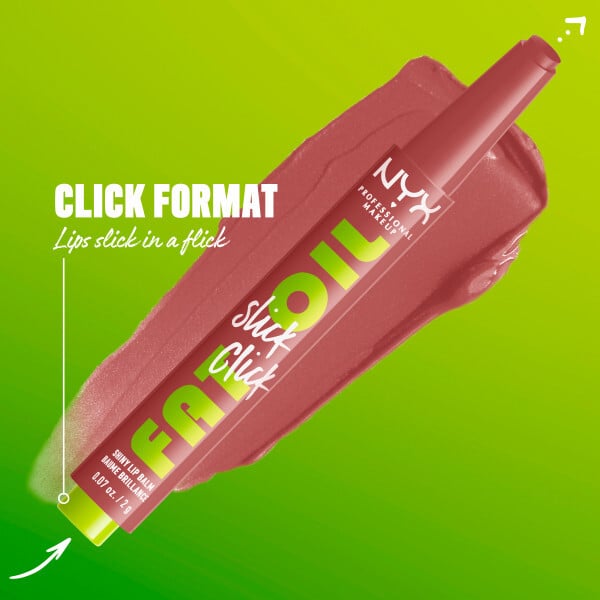 NYX Professional Makeup Fat Oil Slick Click Läppbalsam 18 Profile Pic 2 g