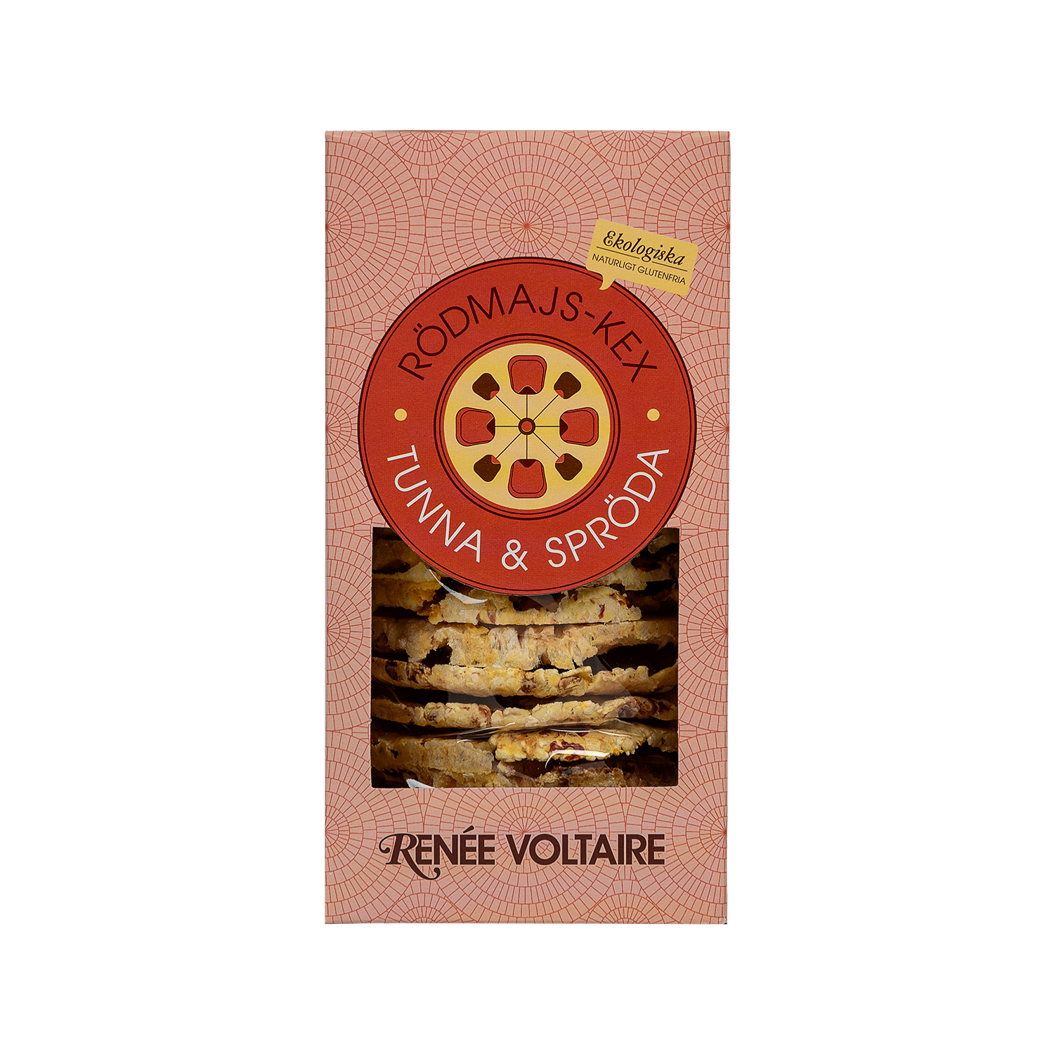 Renée Voltaire Rödmajs-kex Tunna & Spröda EKO 150 g