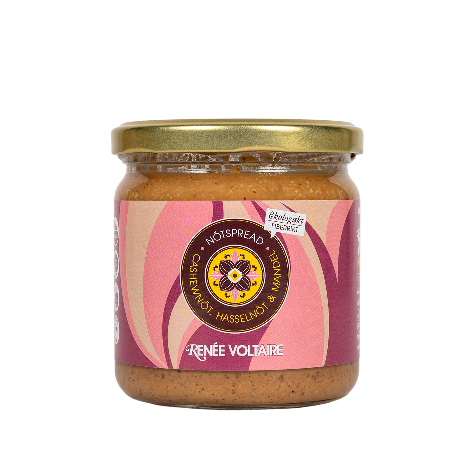 Renée Voltaire Nötspread Cashewnöt, Hasselnöt & Mandel 330 g