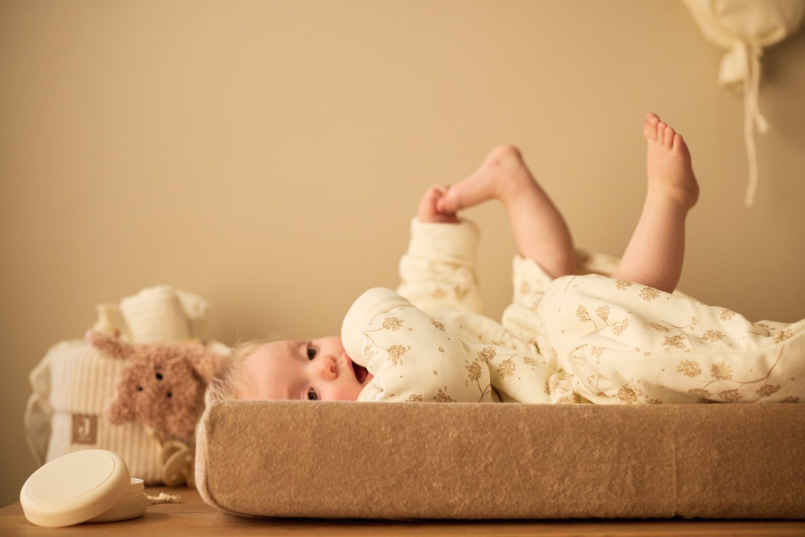 Jollein Skötbäddsöverdrag 50x70 cm Milky Coffee 2 st