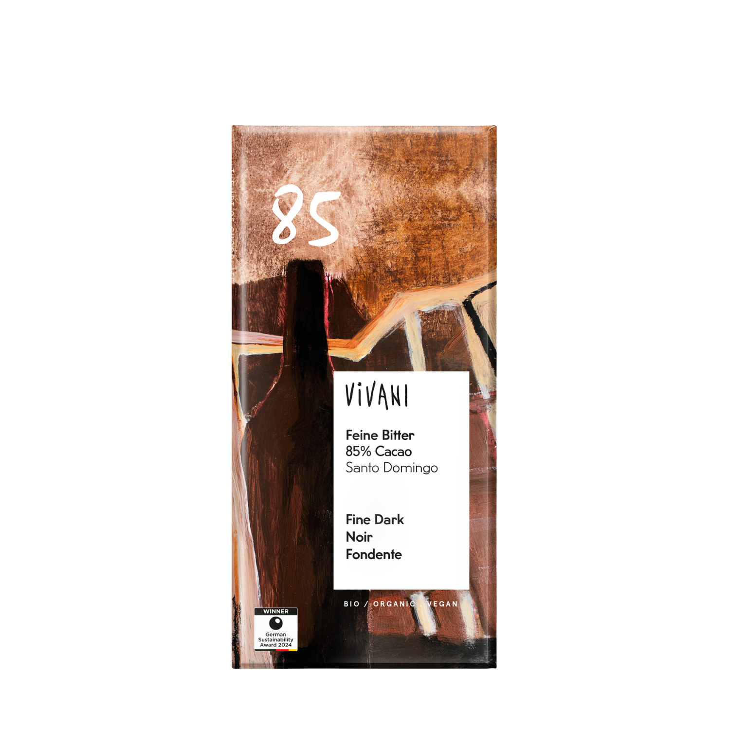 Vivani Mörk Choklad 85% Eko 80 g