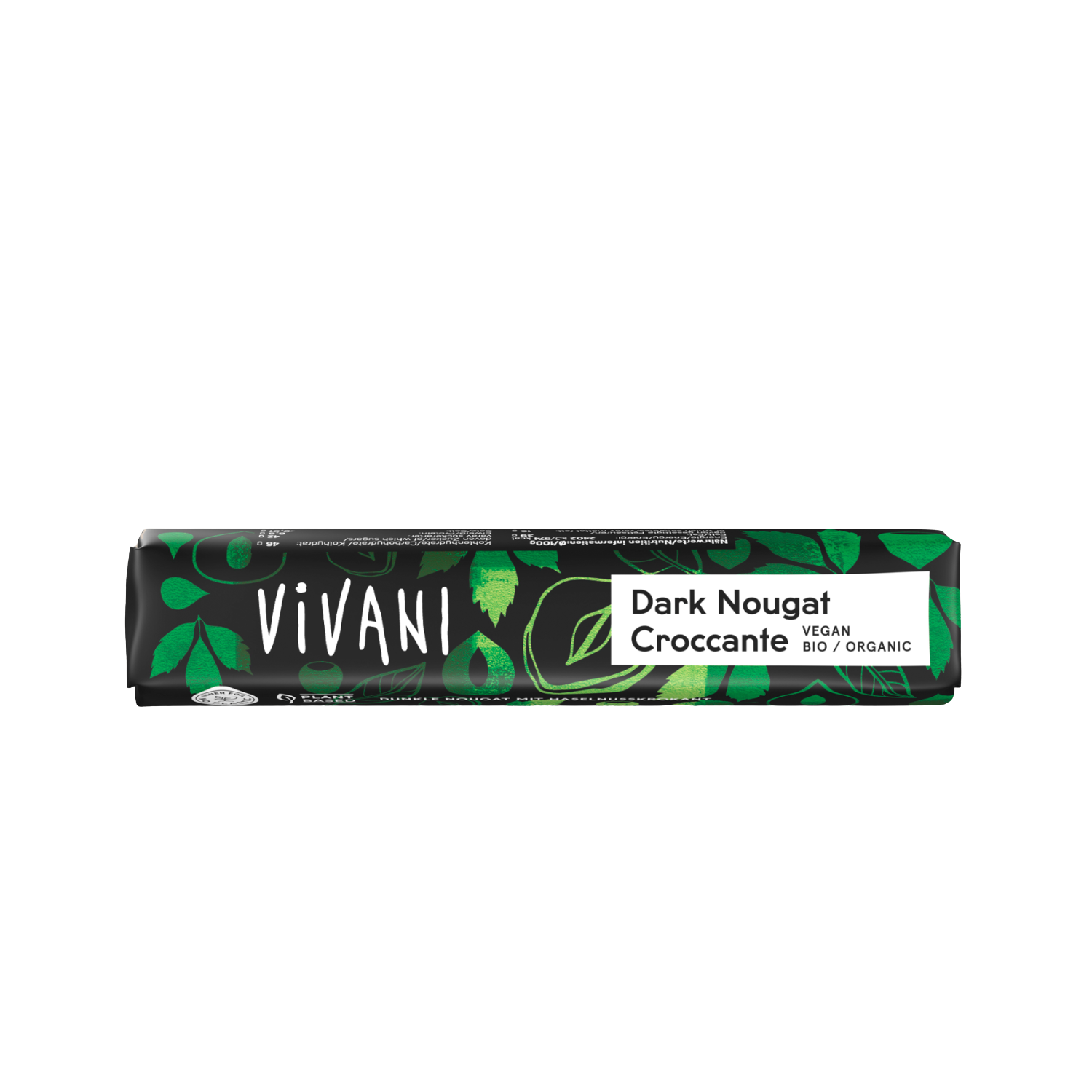 Vivani Dark Nougat Croccante Eko 35 g
