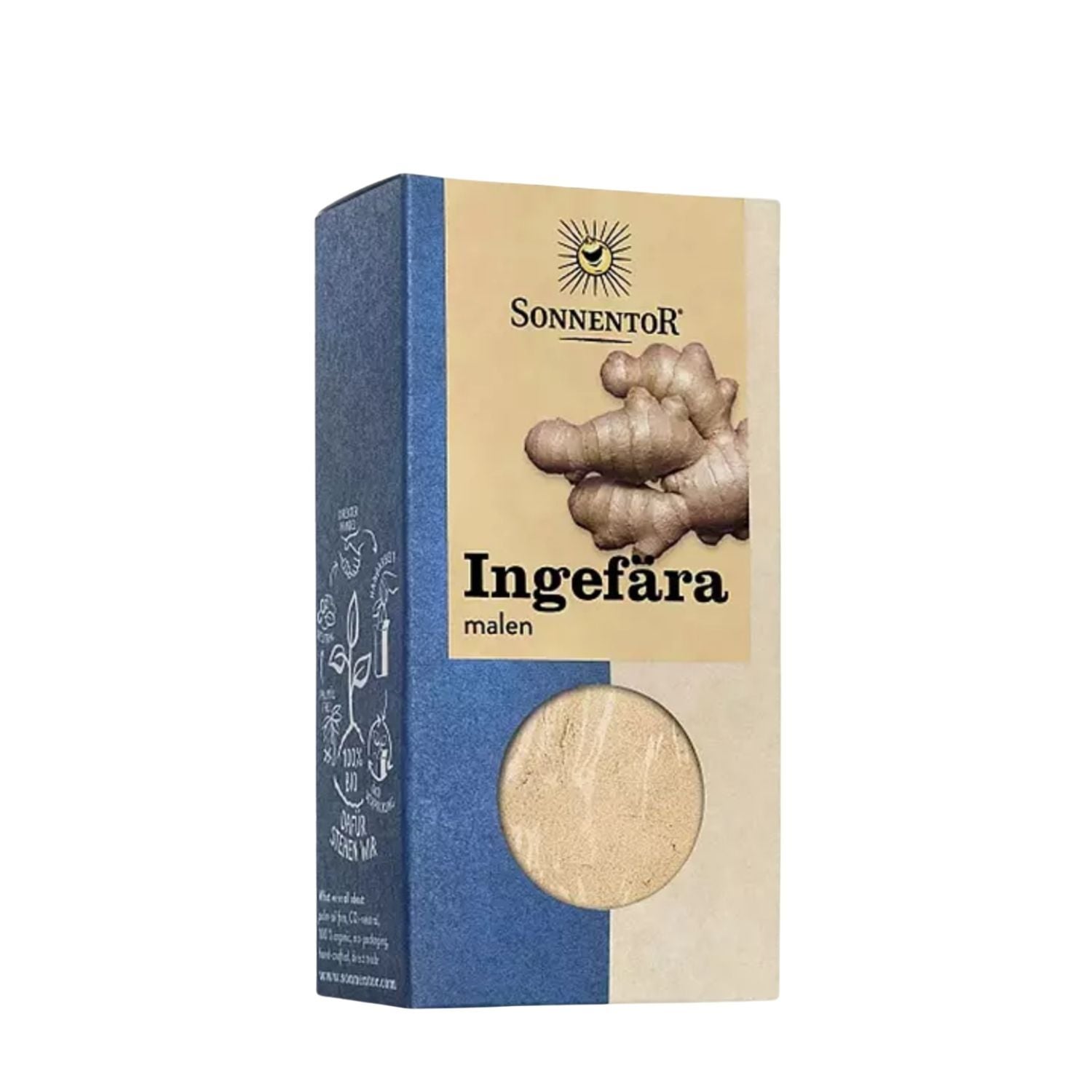Sonnentor Ingefära Malen Eko 30 g