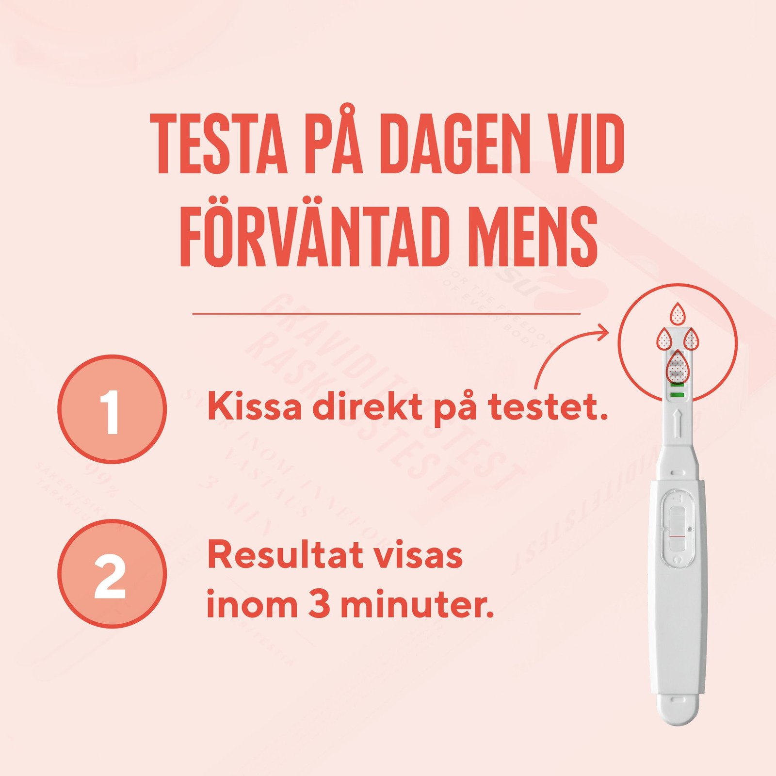 RFSU Graviditetstest Stav 2 st