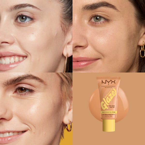 NYX Buttermelt Glaze Soft Glow Skin Tint SPF30 02 Vanilla Bean Butta 30 ml