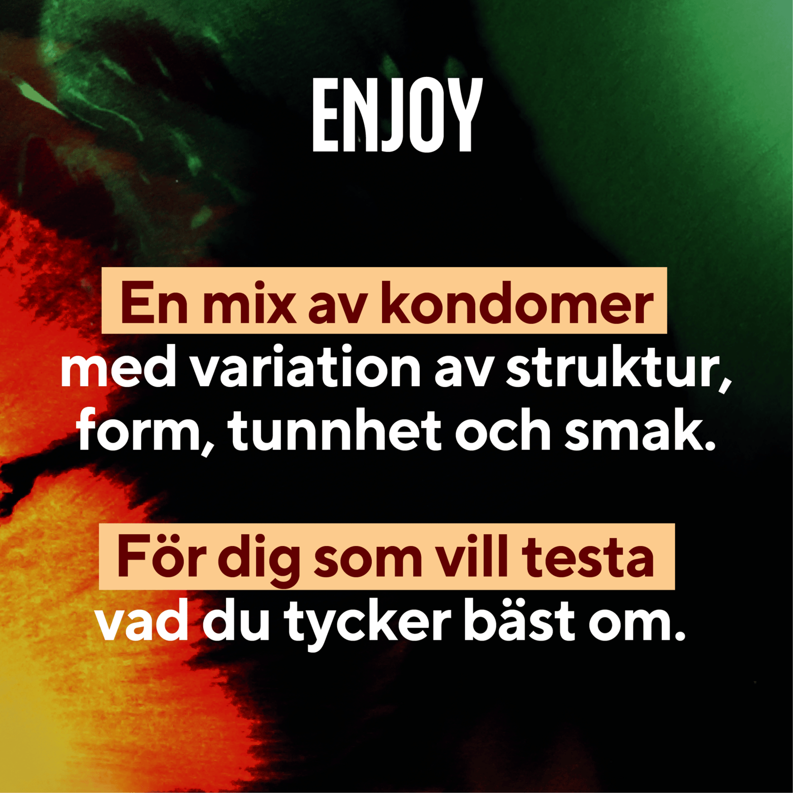 RFSU Enjoy kondomer 30 st