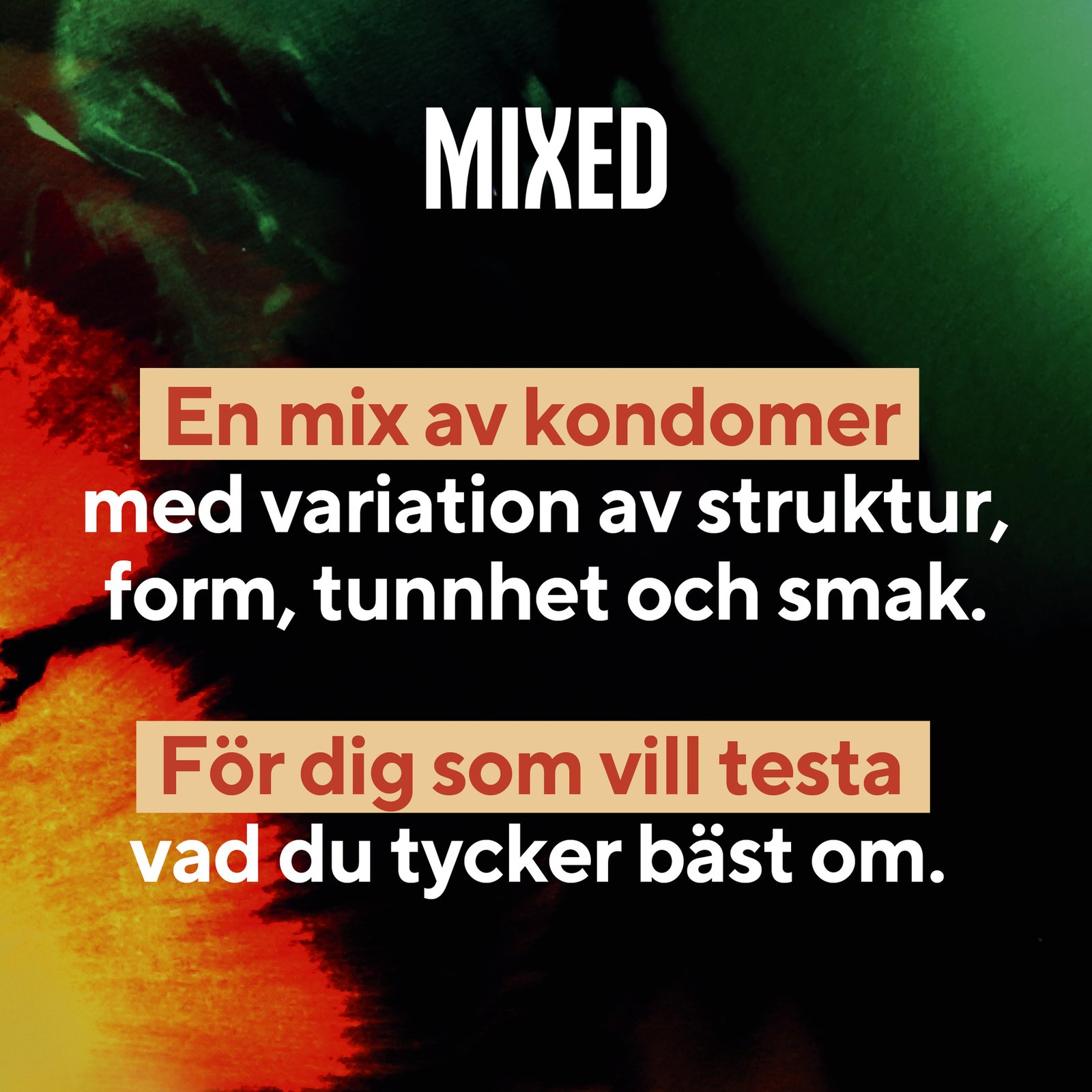 RFSU Mixed kondomer 30 st