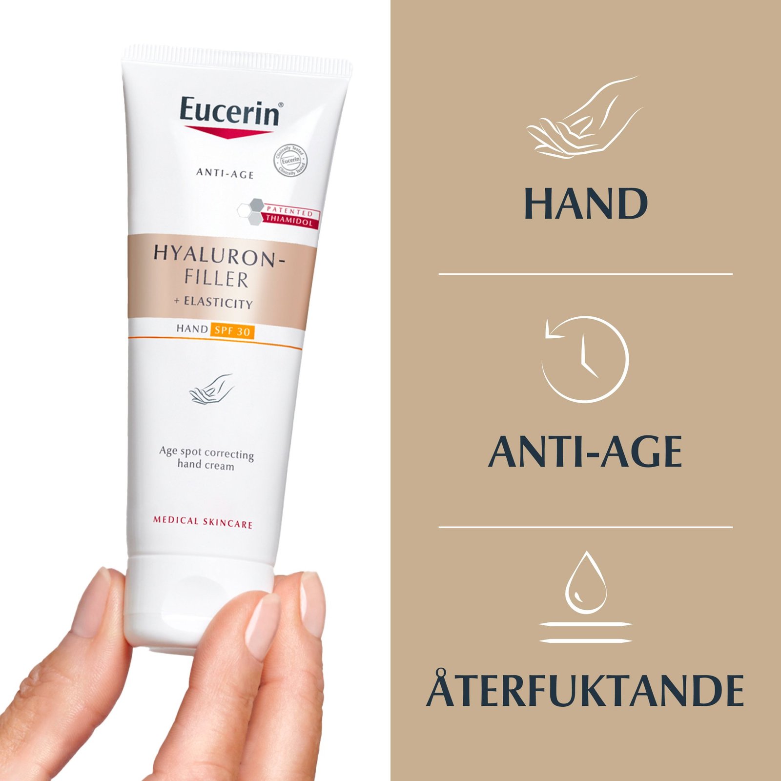 Eucerin Hyaluron-Filler + Elasticity SPF30 Hand Cream 75 ml