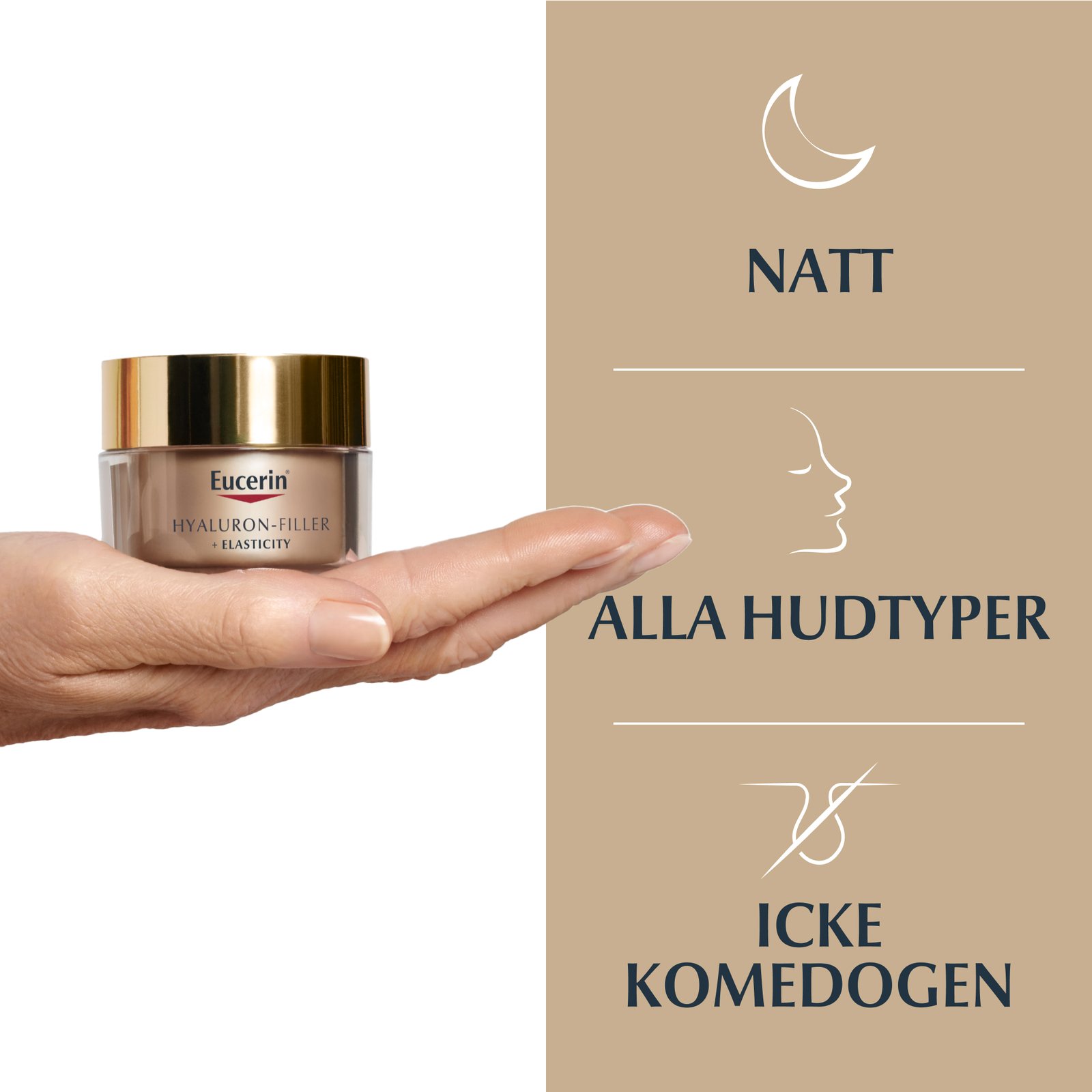 Eucerin Hyaluron-Filler + Elasticity Night Cream 50 ml