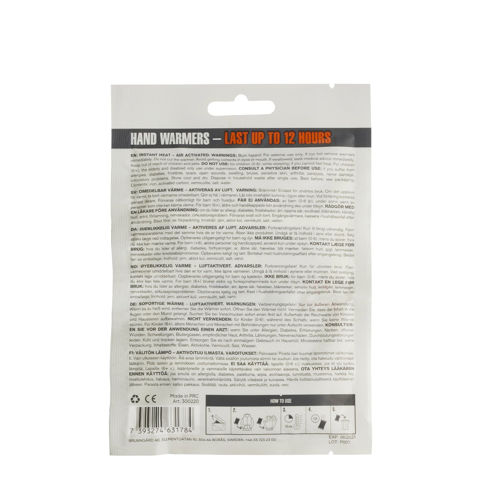 Springyard Hand Warmers One Size 2 st