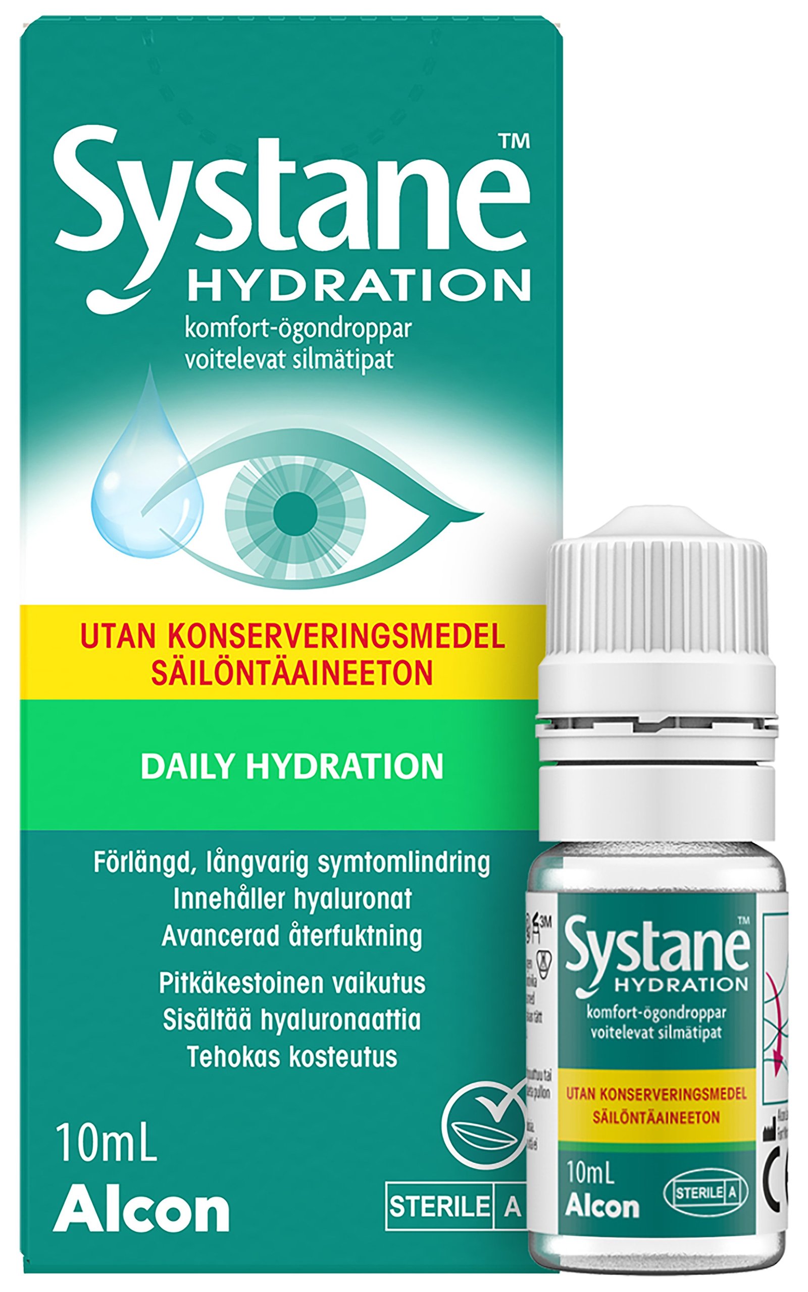 Systane Hydration Ögondroppar 10 ml