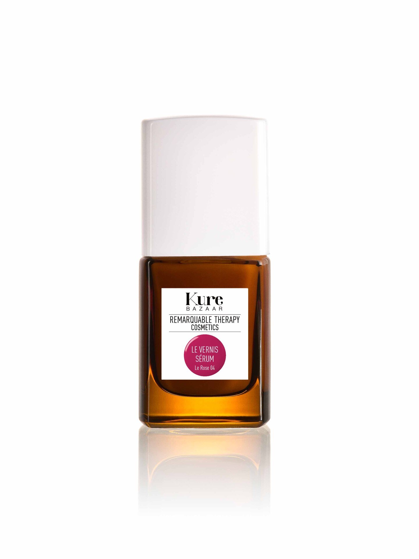 Kure Bazaar Remarquable Therapy Färgade nagelförstärkare 04 Le Rose 10 ml