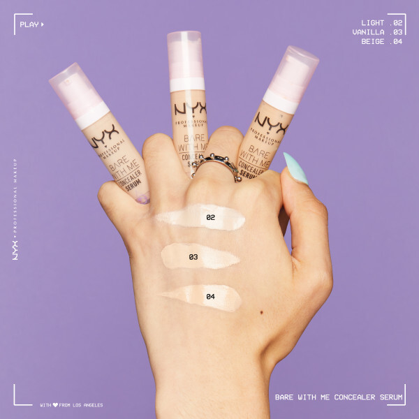 NYX Professional Makeup Bare With Me Concealer Serum 3 Vanilla 9,6 ml
