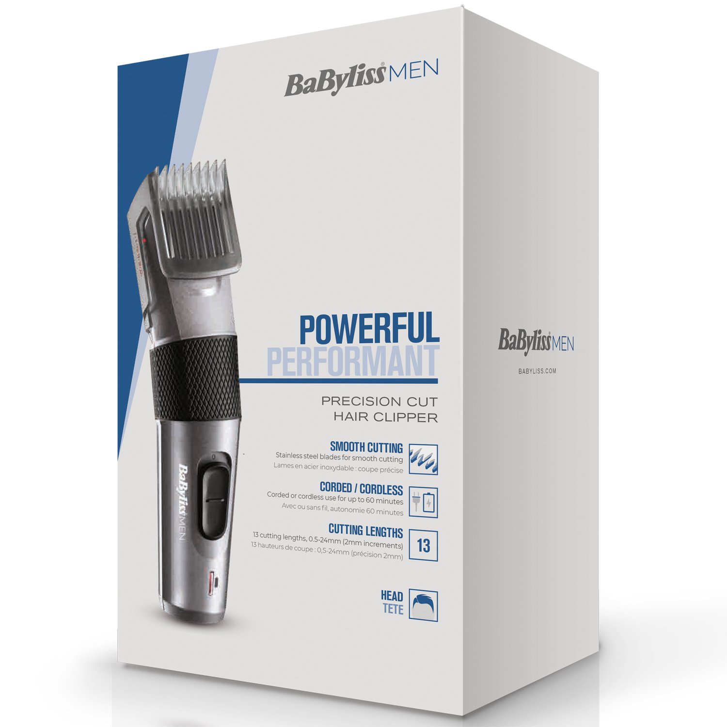 BaByliss Hårklippare Precision Cut E786E 1 st