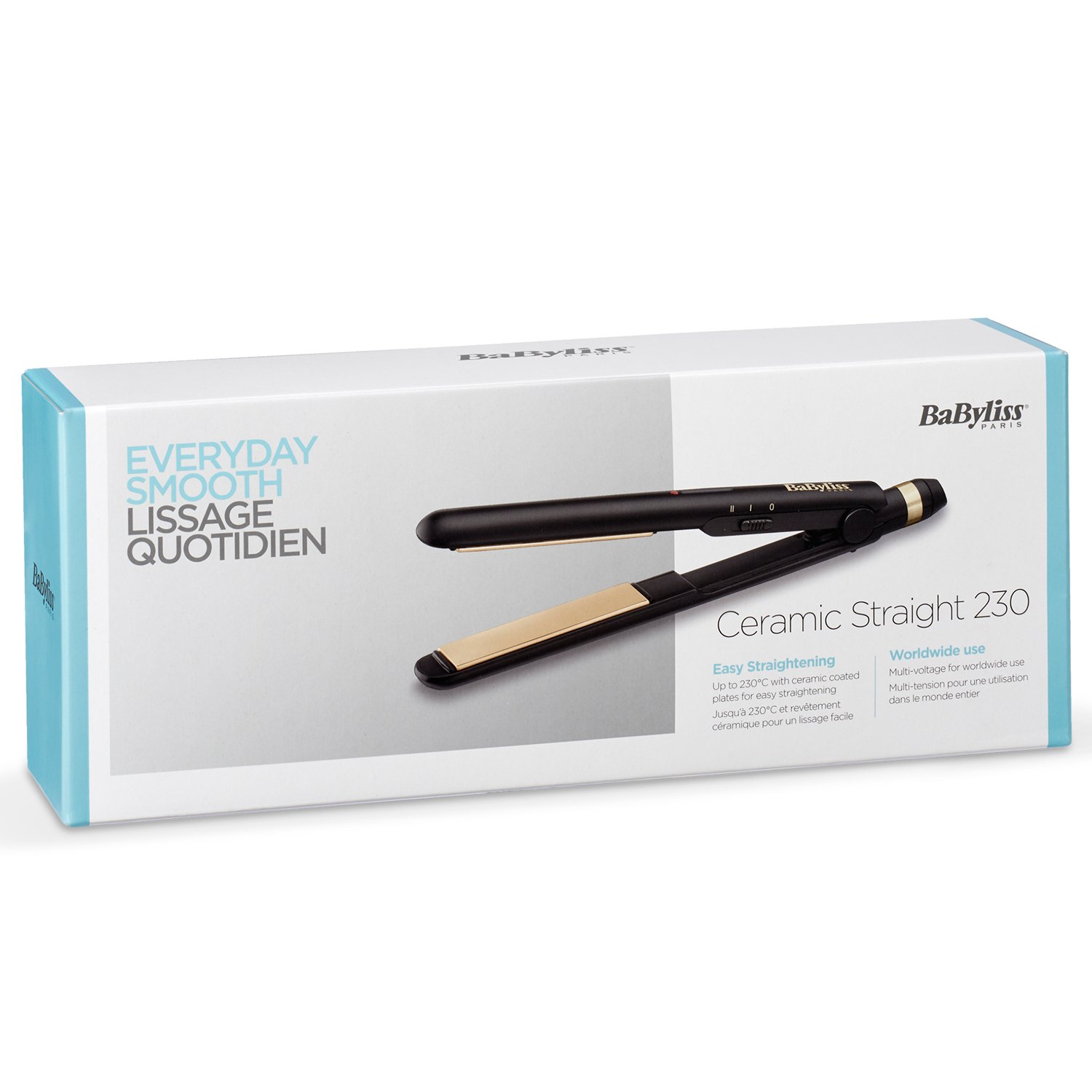 BaByliss Plattång Ceramic Straight 230 ST089E