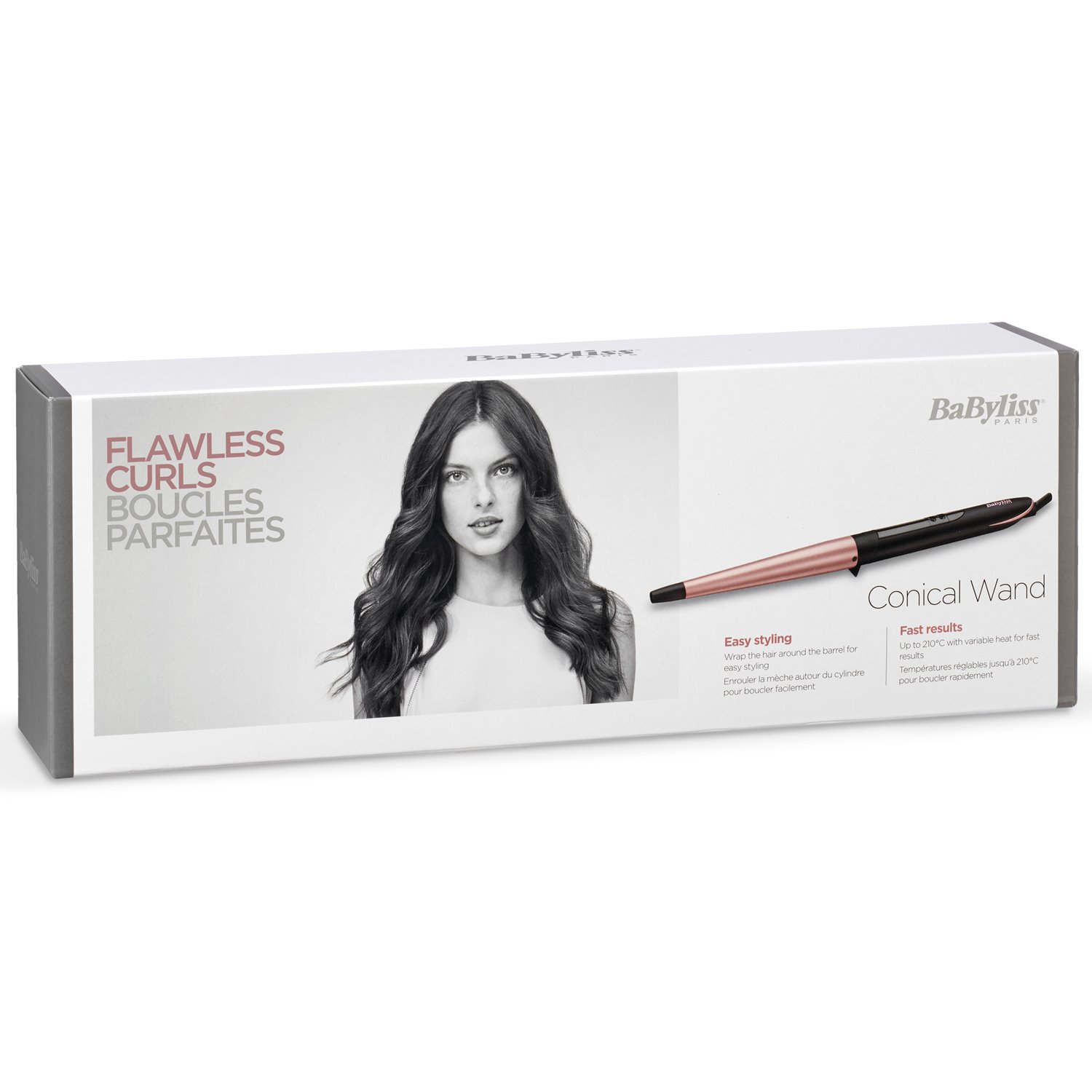 BaByliss Locktång Flawless Curls Conical Wand C454E 1 st