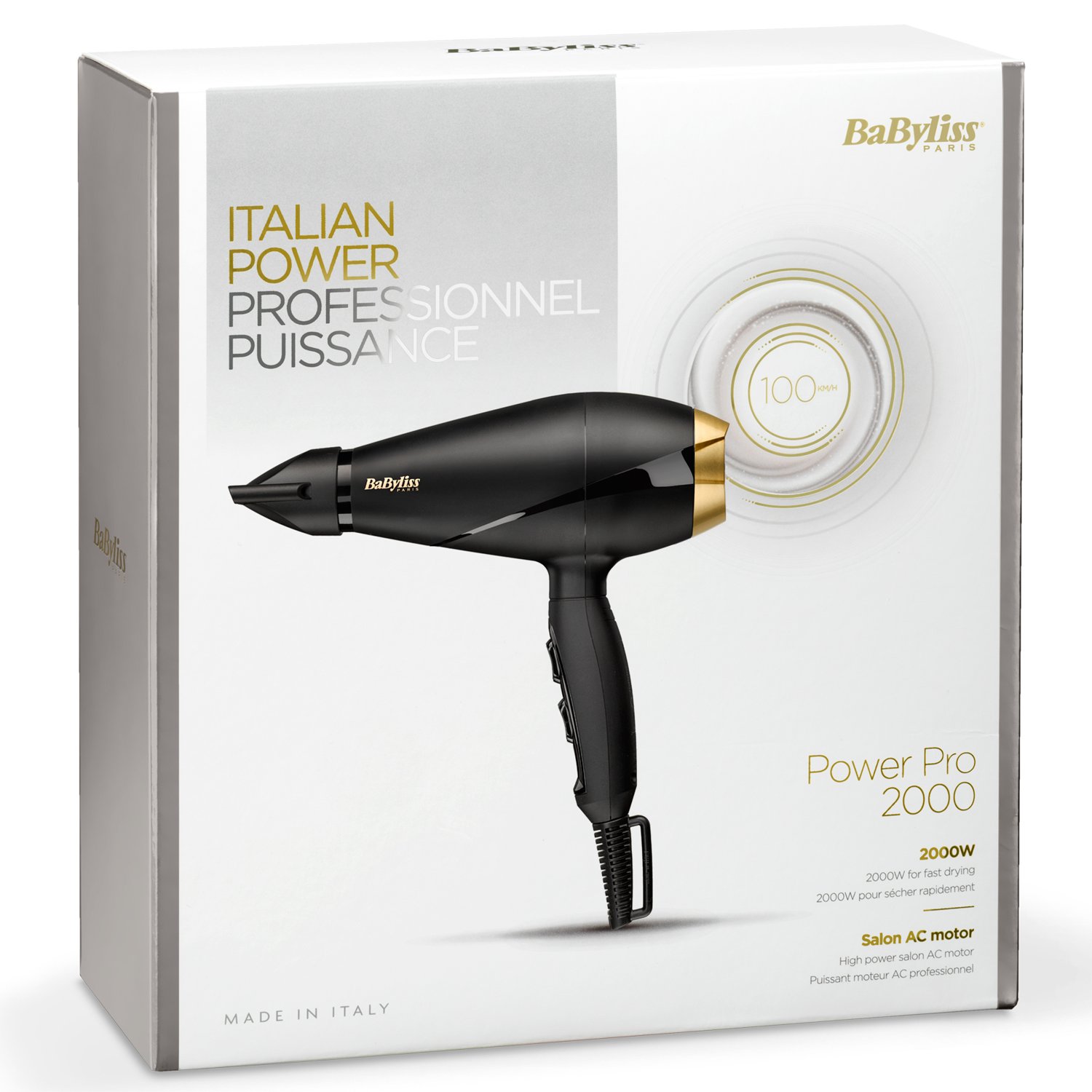Babyliss Hårfön Power Pro 2000 6704E 1 st