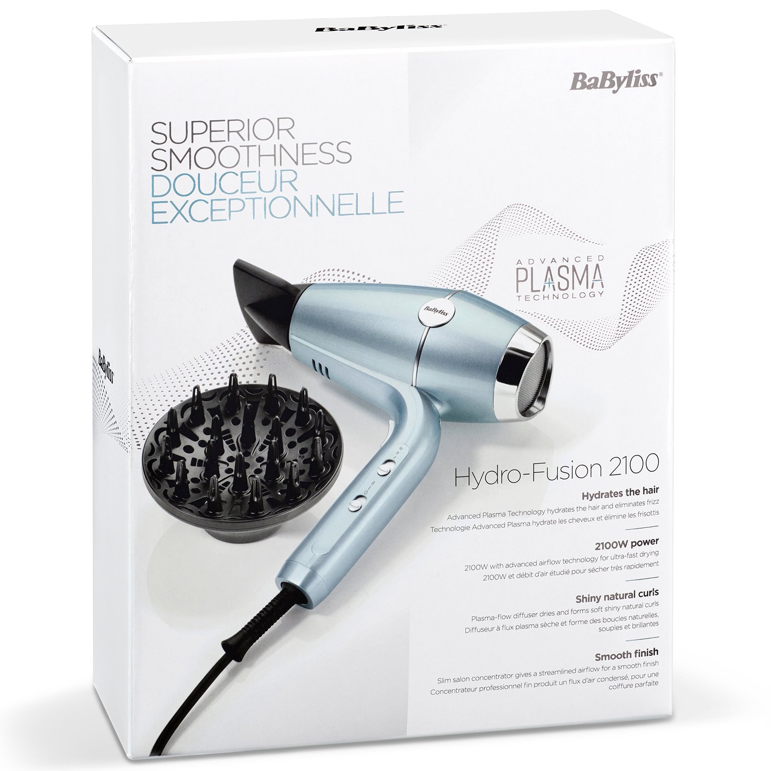 Babyliss Hårfön Hydro Fusion D773DE 1 st