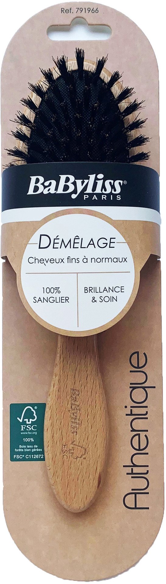 BaByliss Paddelborste Vildsvin 1 st