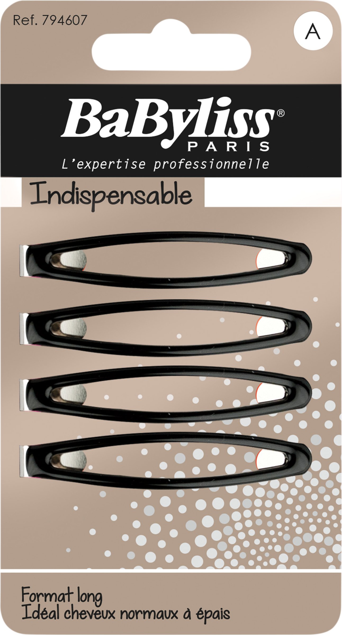 Babyliss Oval Klämma 4 st