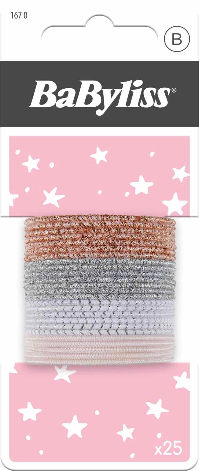 BaByliss Snoddar Glitter Kids 25 st