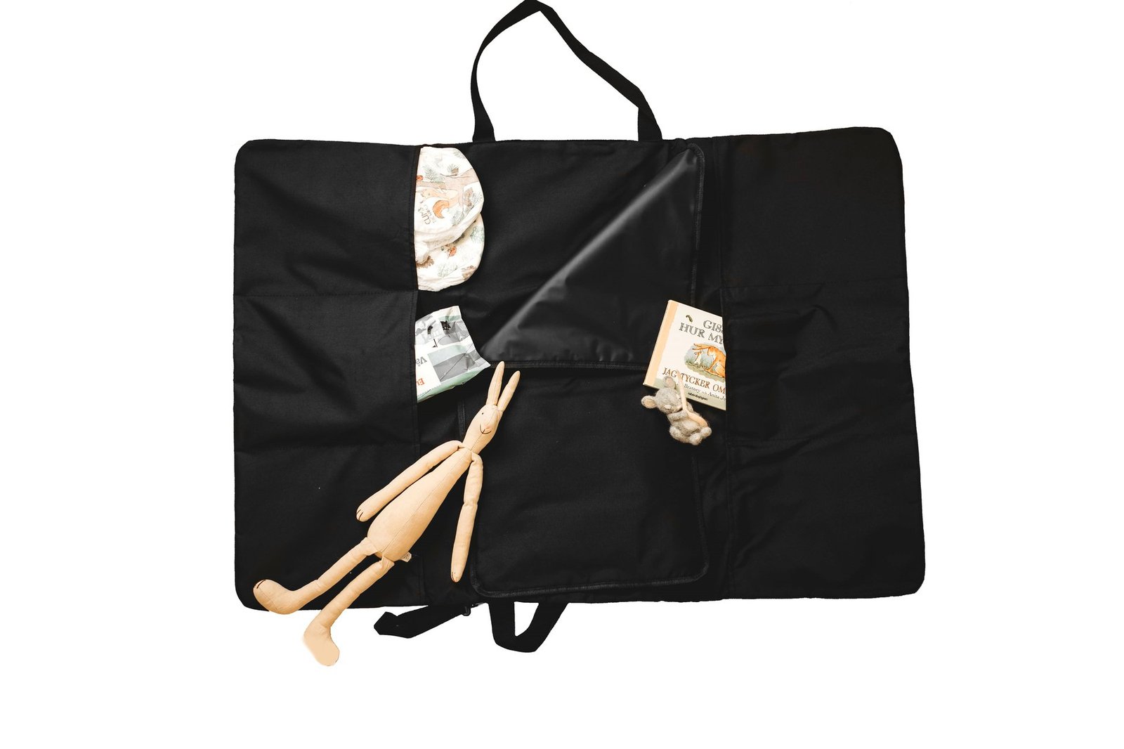 Fresh Kid Little Cone Skötväska + Underlägg svart