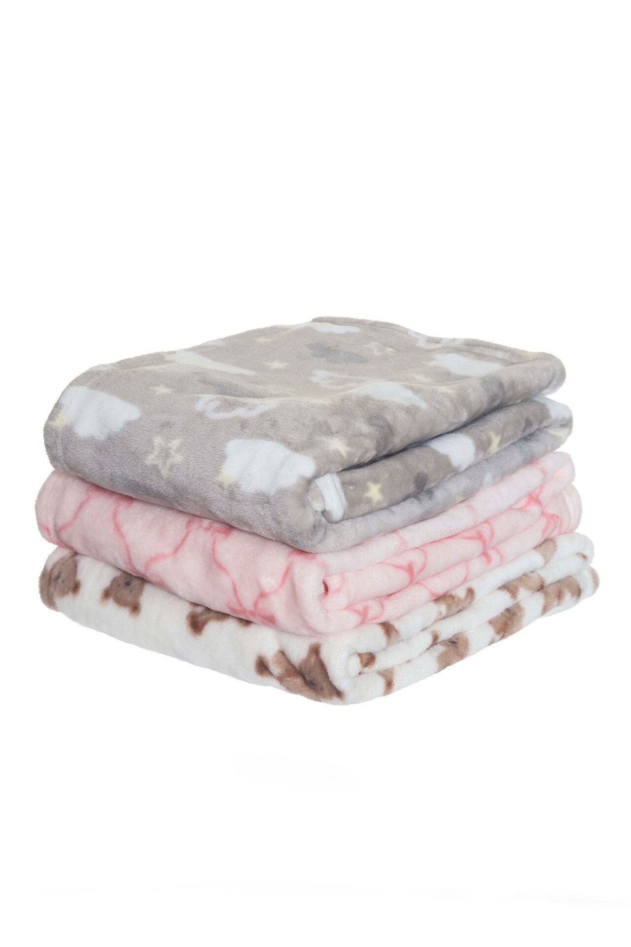 Fresh Kid Filt Rosett Deluxe rosa 75x100cm