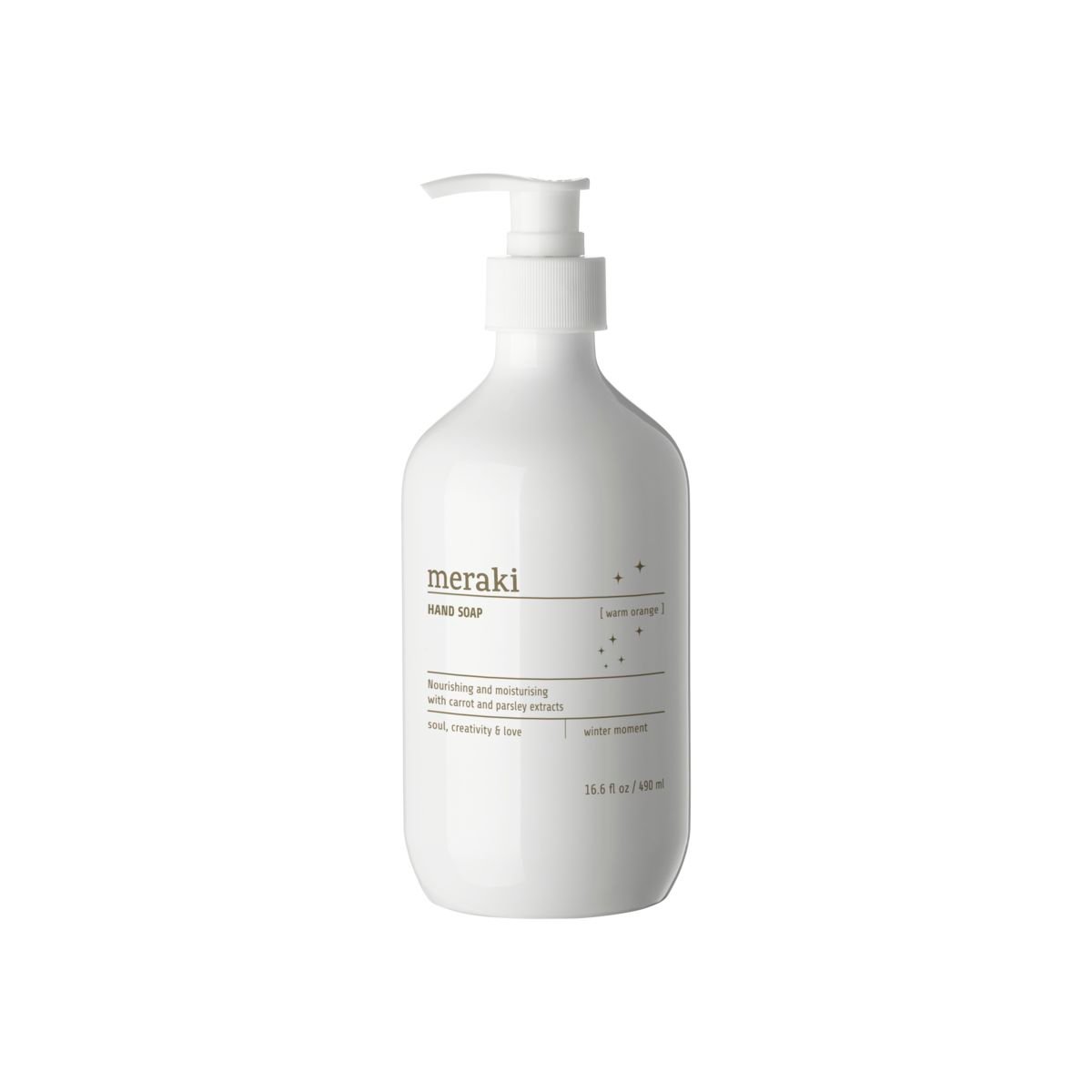 Meraki Hand Soap Warm Orange Winter Moment 490 ml